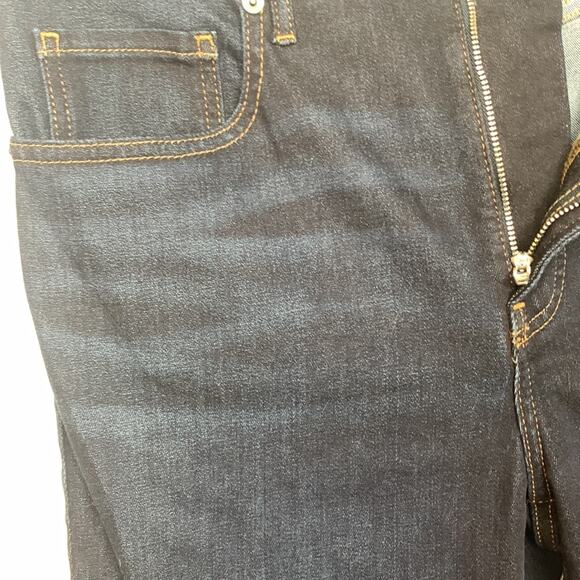 Everlane womens 30 jeans high rise skinny ankle new casual basic dark - Picture 11 of 12